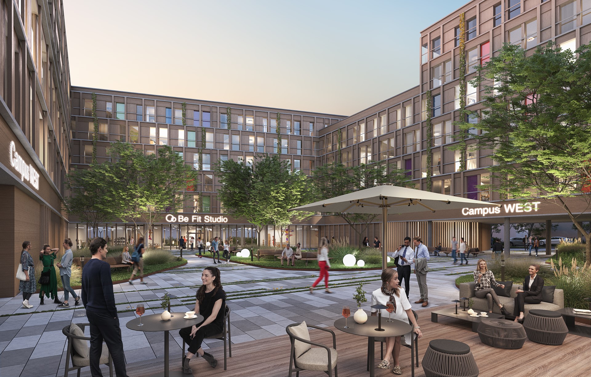 Visualisierung - Hof